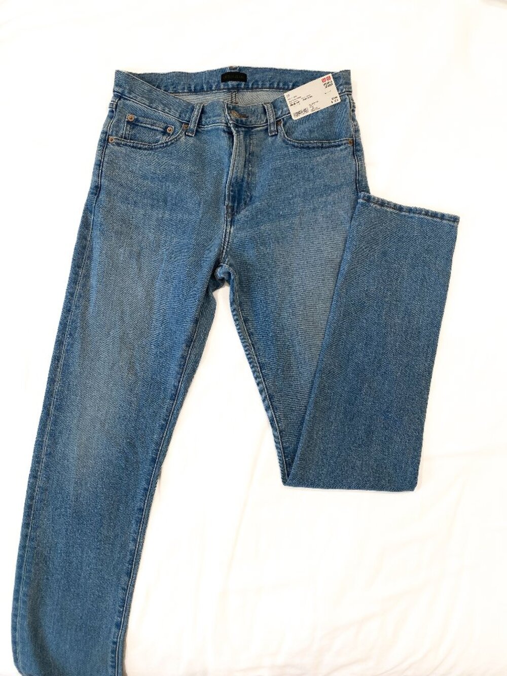 NWT Uniqlo Slim Fit Blue Jeans 30x34